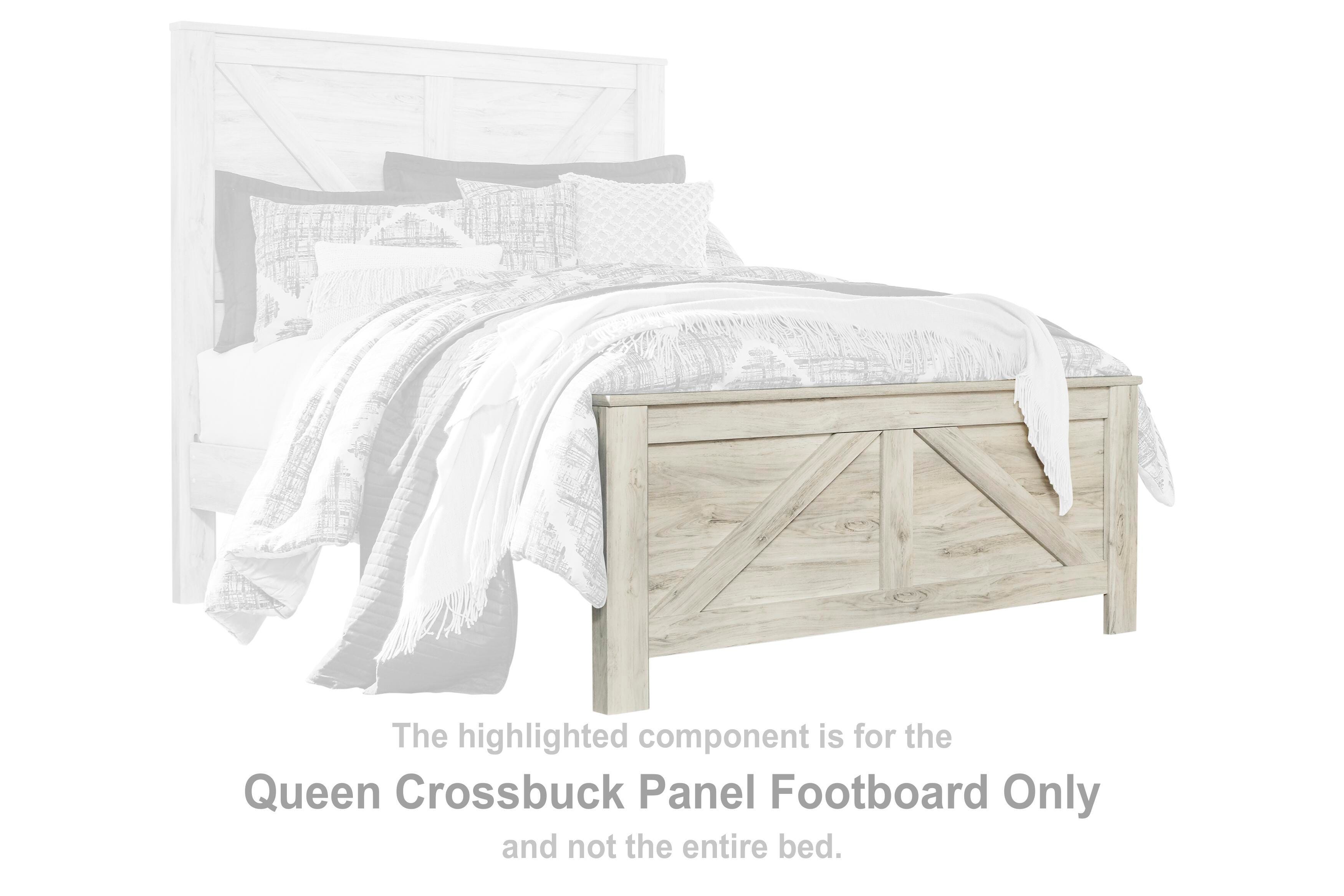 Bellaby – Queen Crossbuck Panel Ftbd – Whitewash