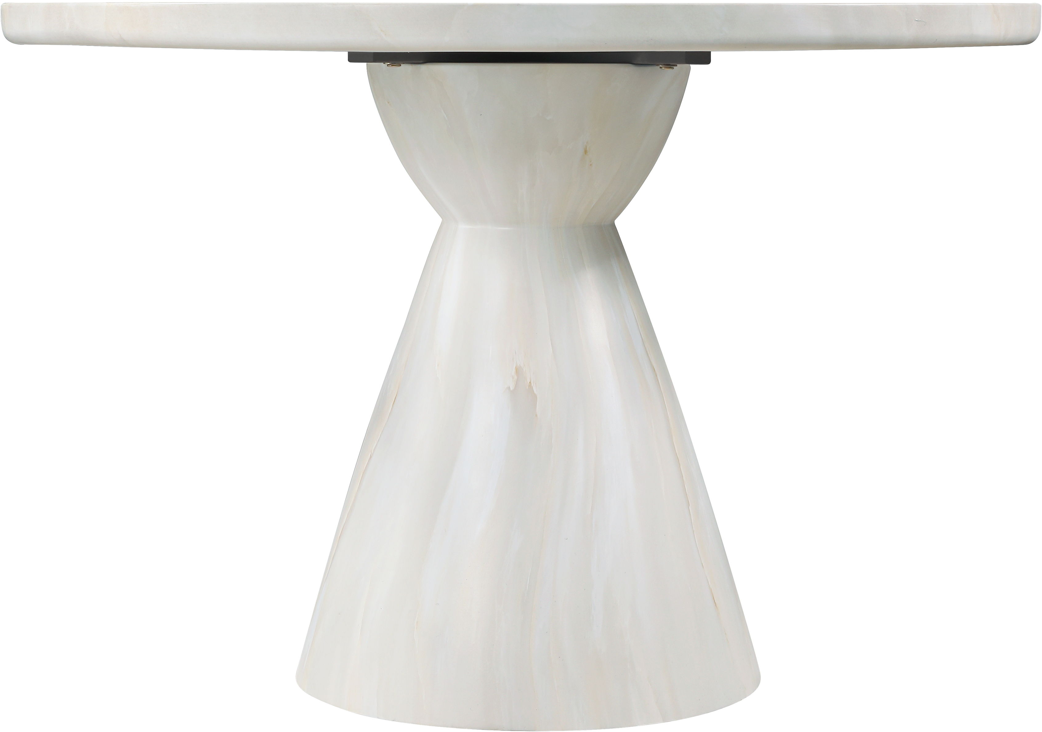 Aquino - Concrete Indoor / Outdoor Dining Table - White