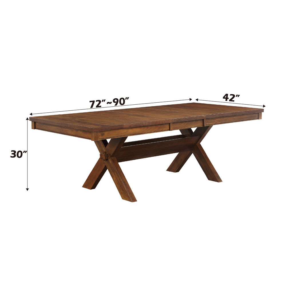 Apollo - Dining Table - Walnut, dark brown, view 3