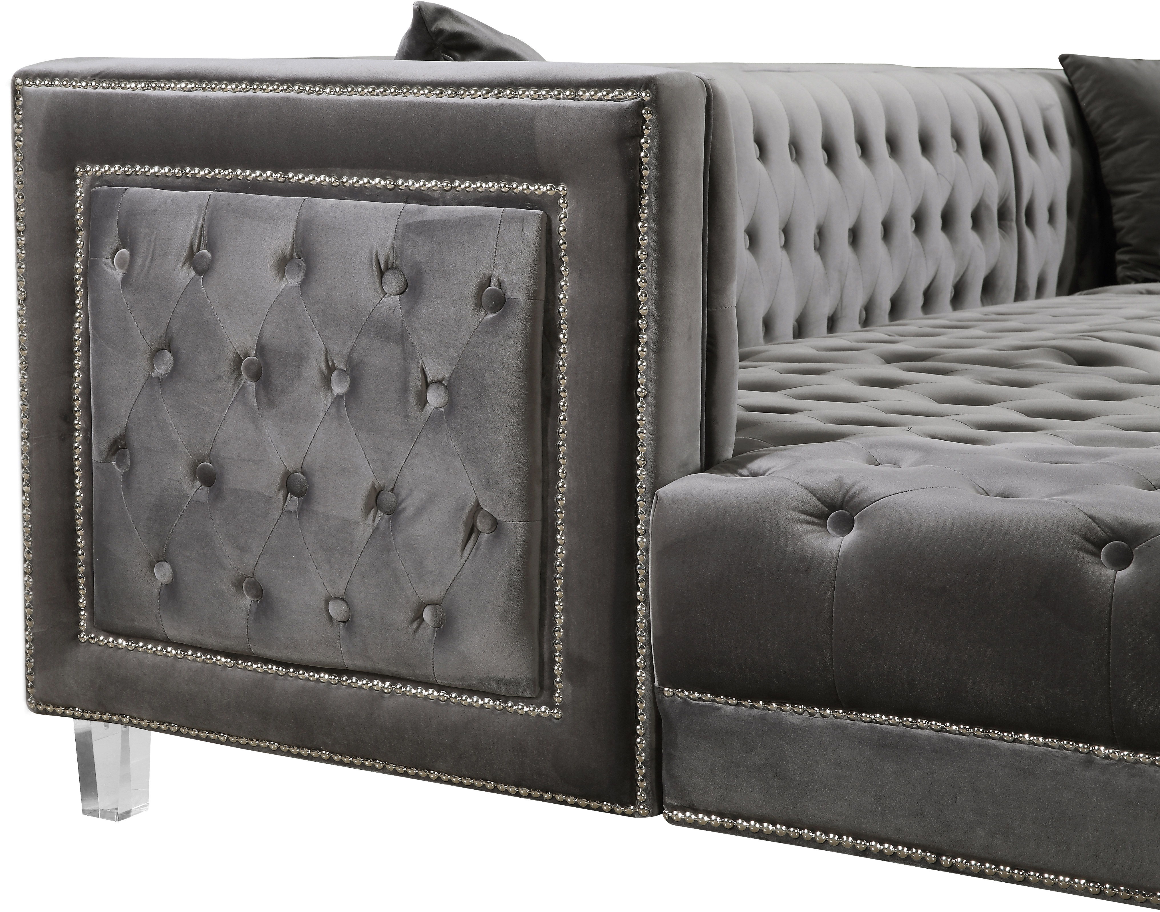 Moda - 3 Piece Sectional - Gray