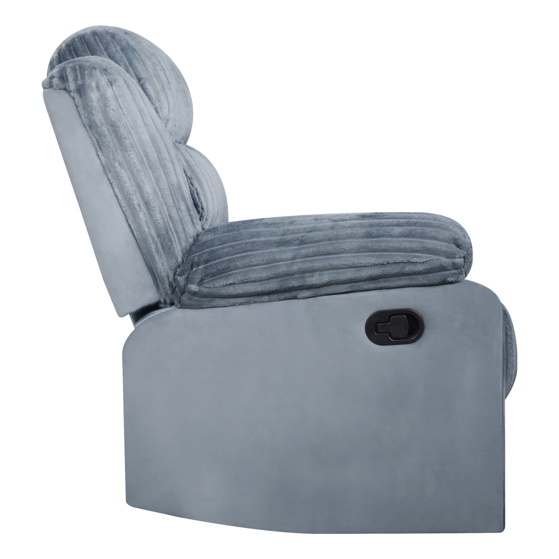 Willow - Sofa With Dual Recliner - Gray, gray, view 4