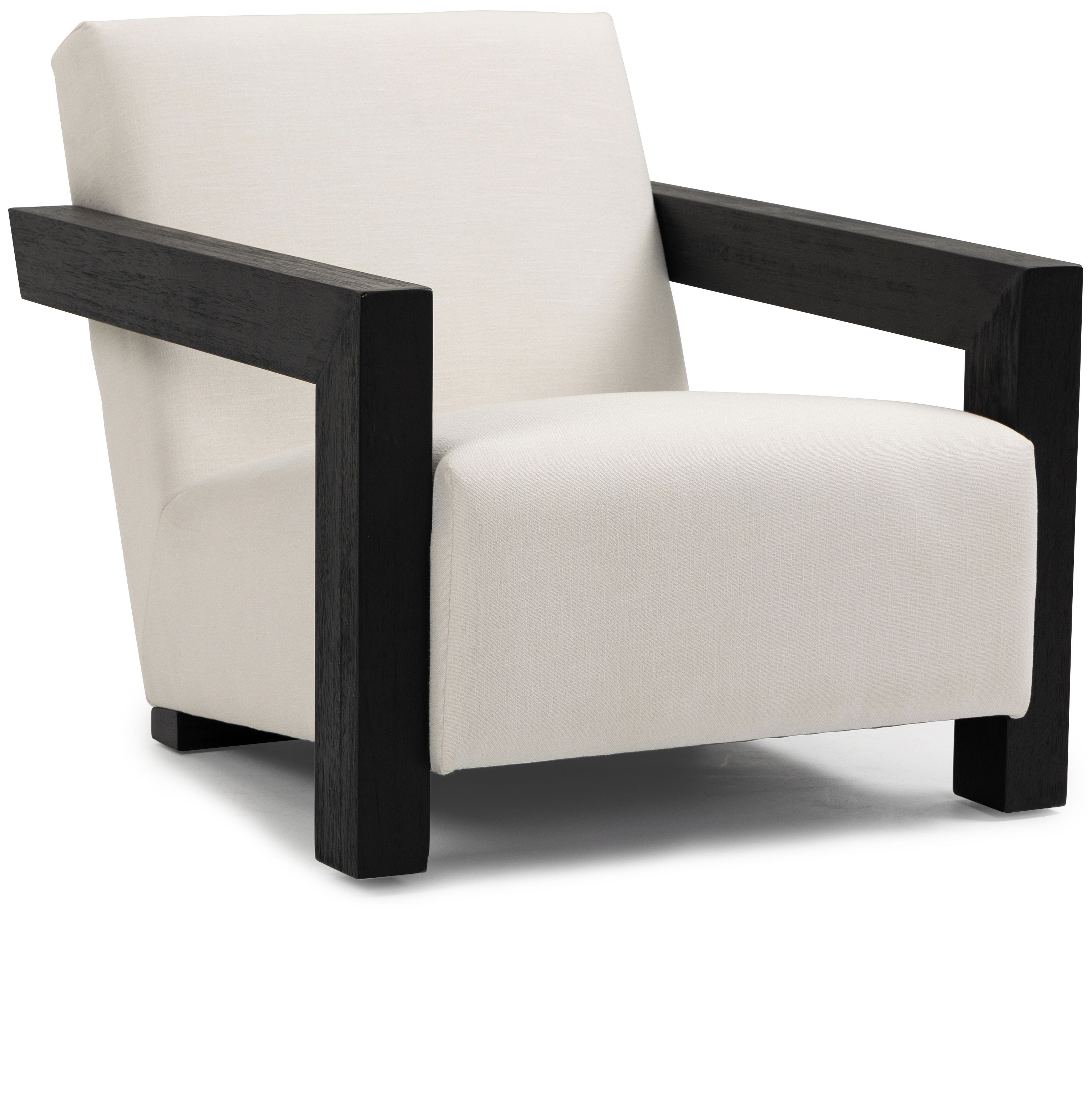 Ward - Accent Chair - Cream / Black