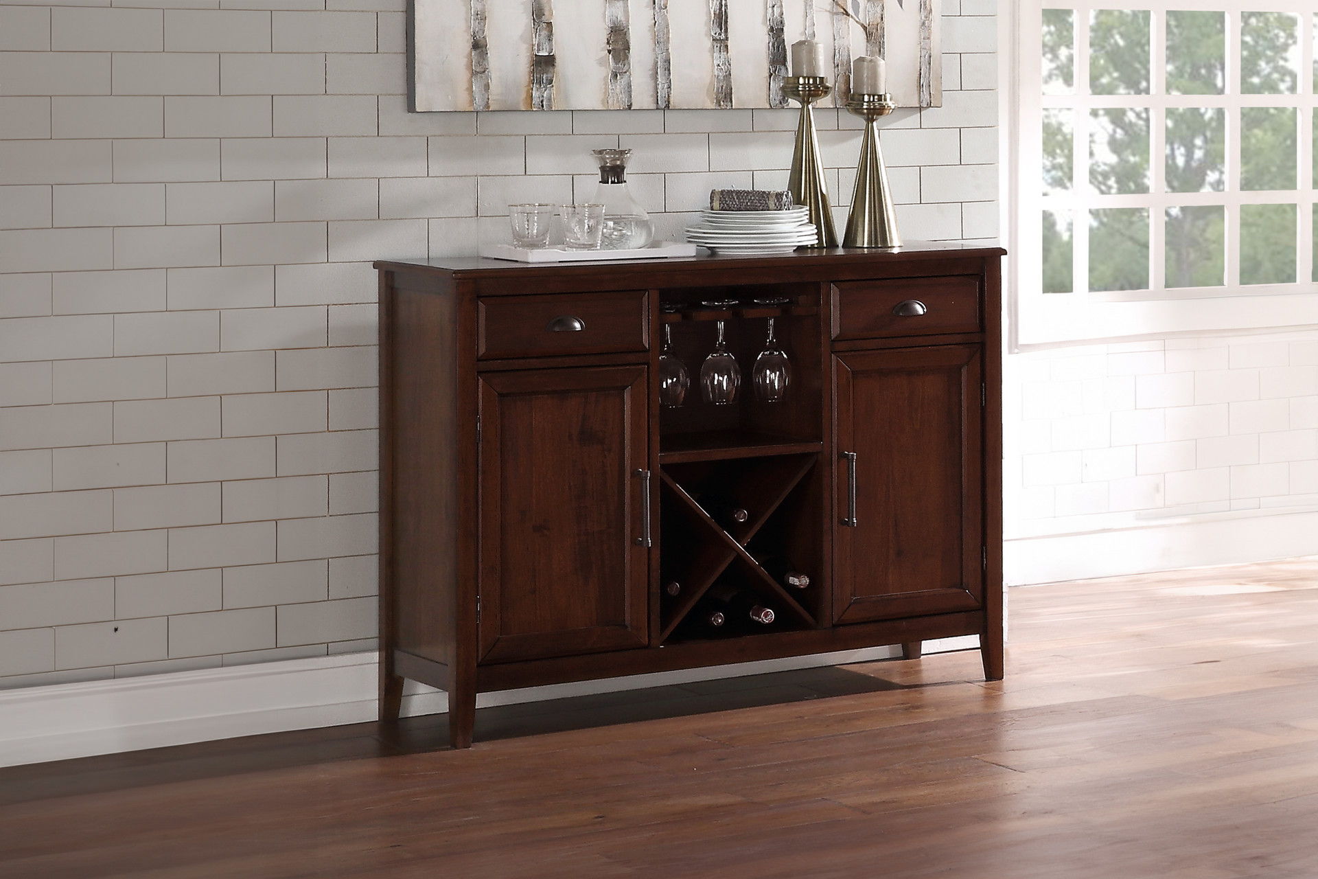 Bixby - Server - Espresso, dark brown