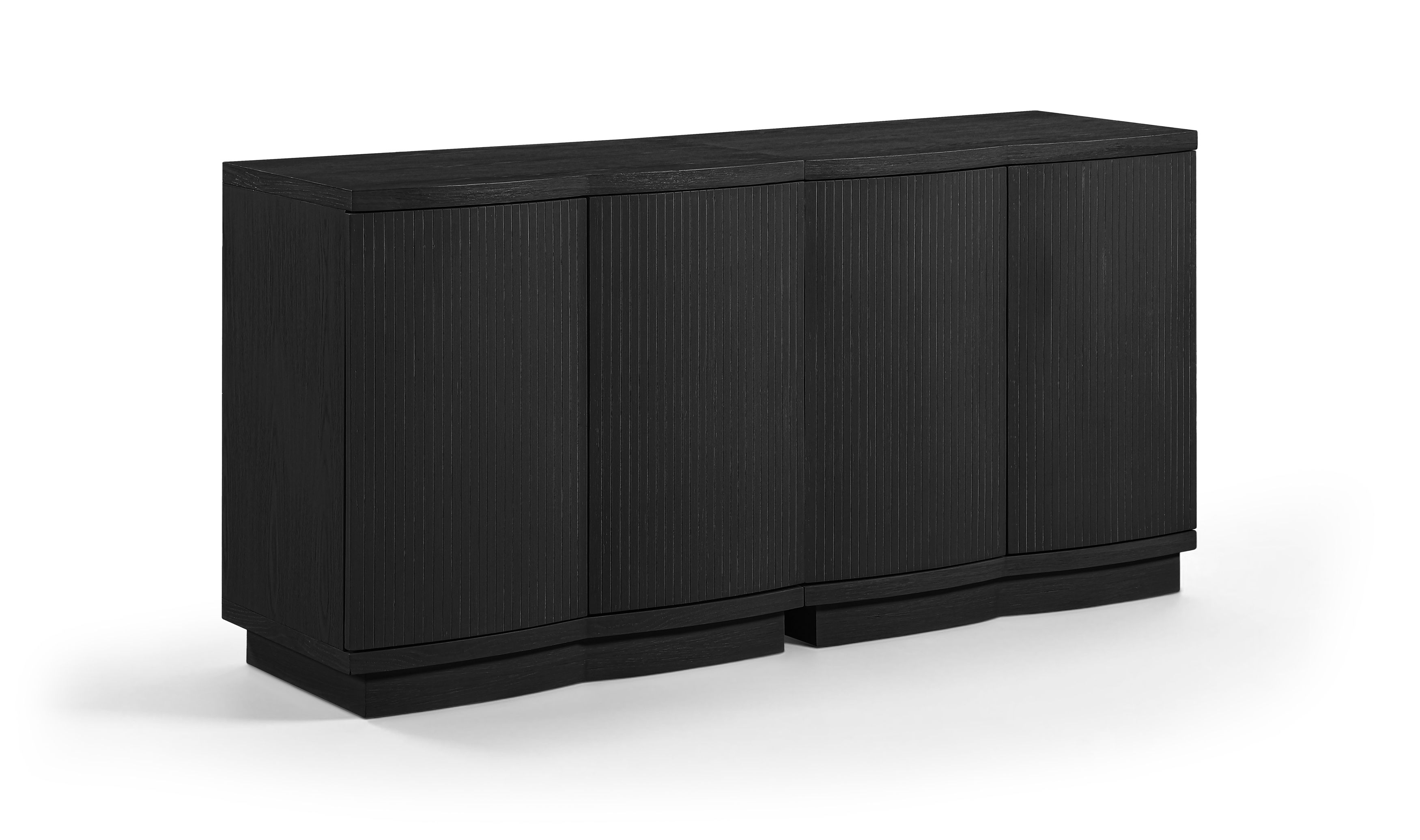 Aveline - 2 Piece Sideboard / Buffet - Black