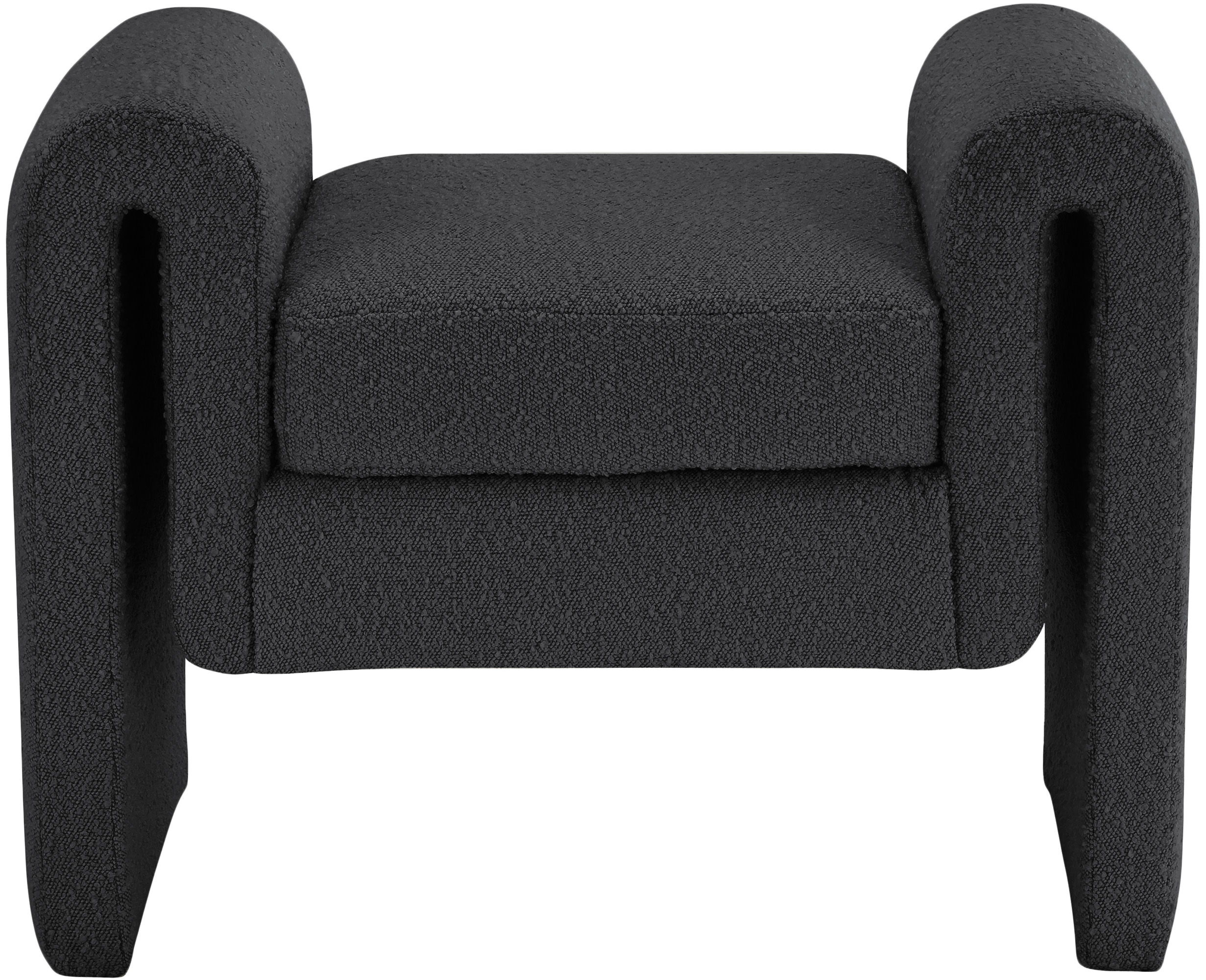 Stylus - Fabric Bench - Black