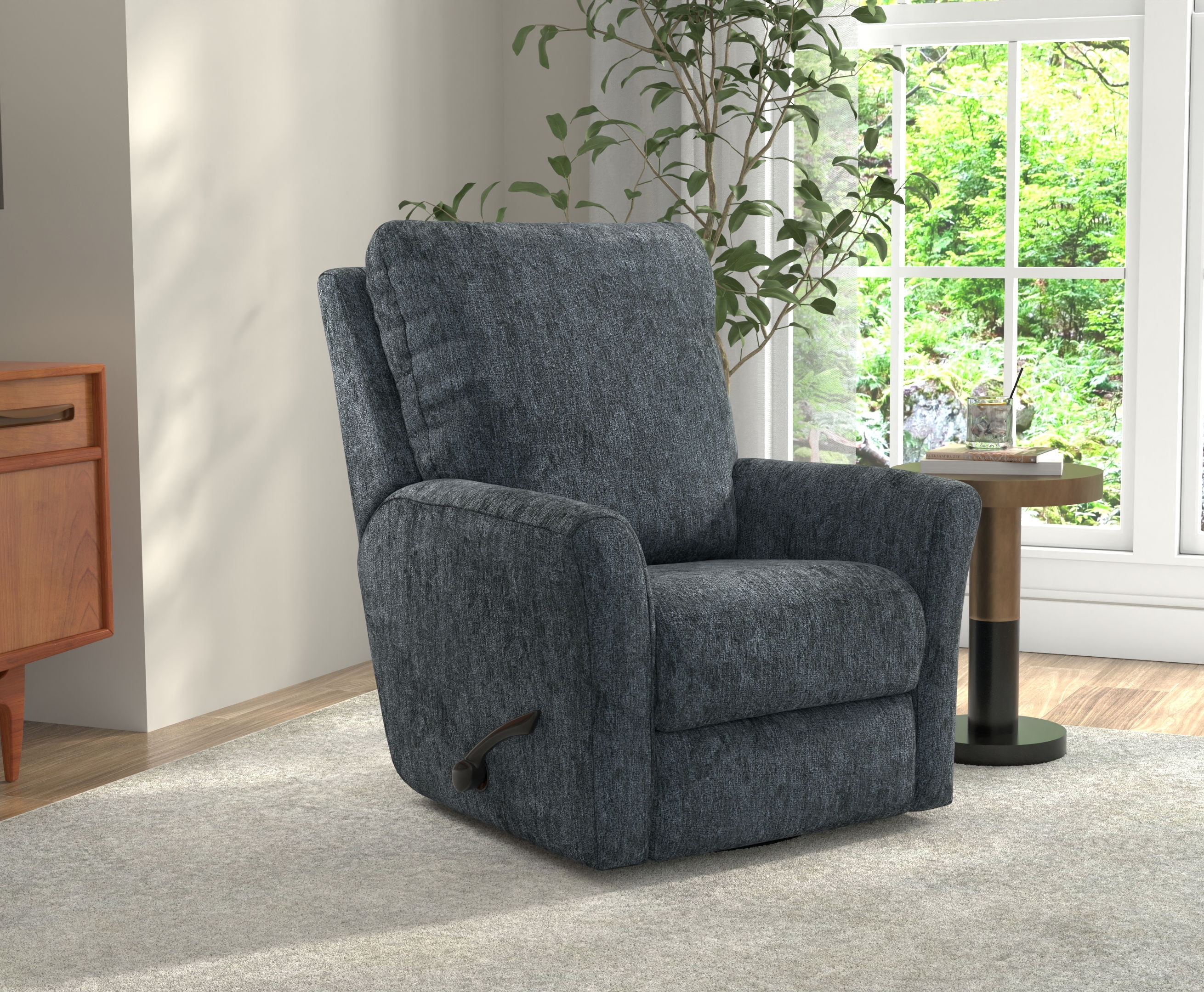 Belton - Swivel Glider Recliner - Mineral