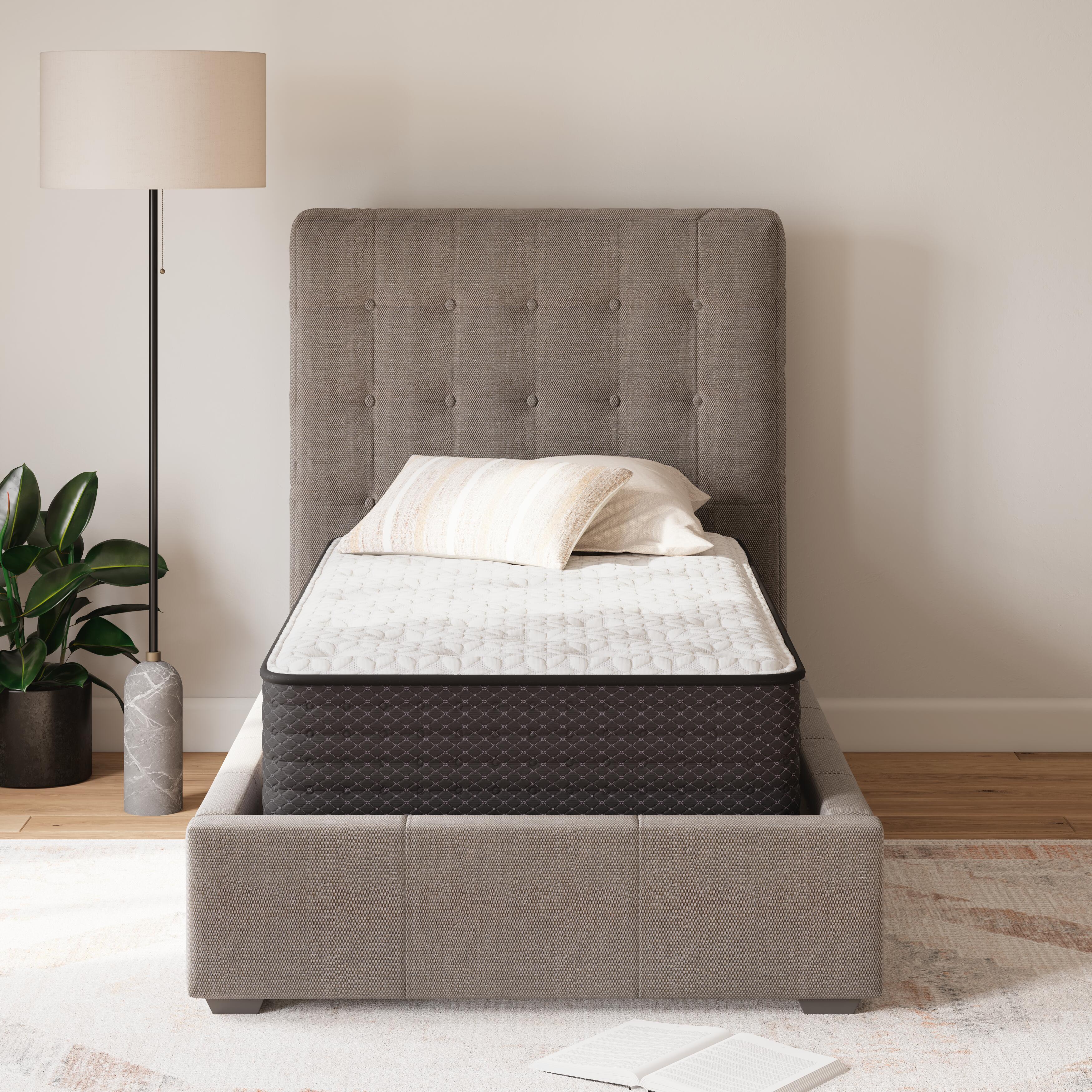 Limited Edition Plush - Twin Mattress - White, white