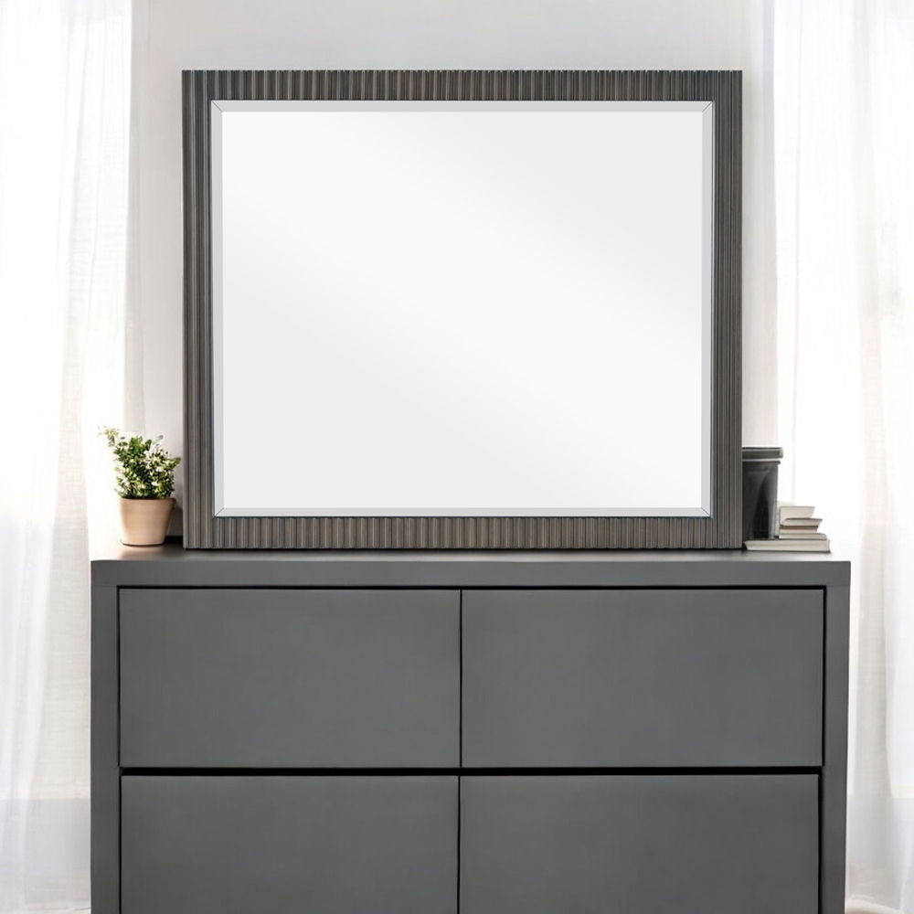 Clayten - Mirror - Espresso, dark brown, view 7