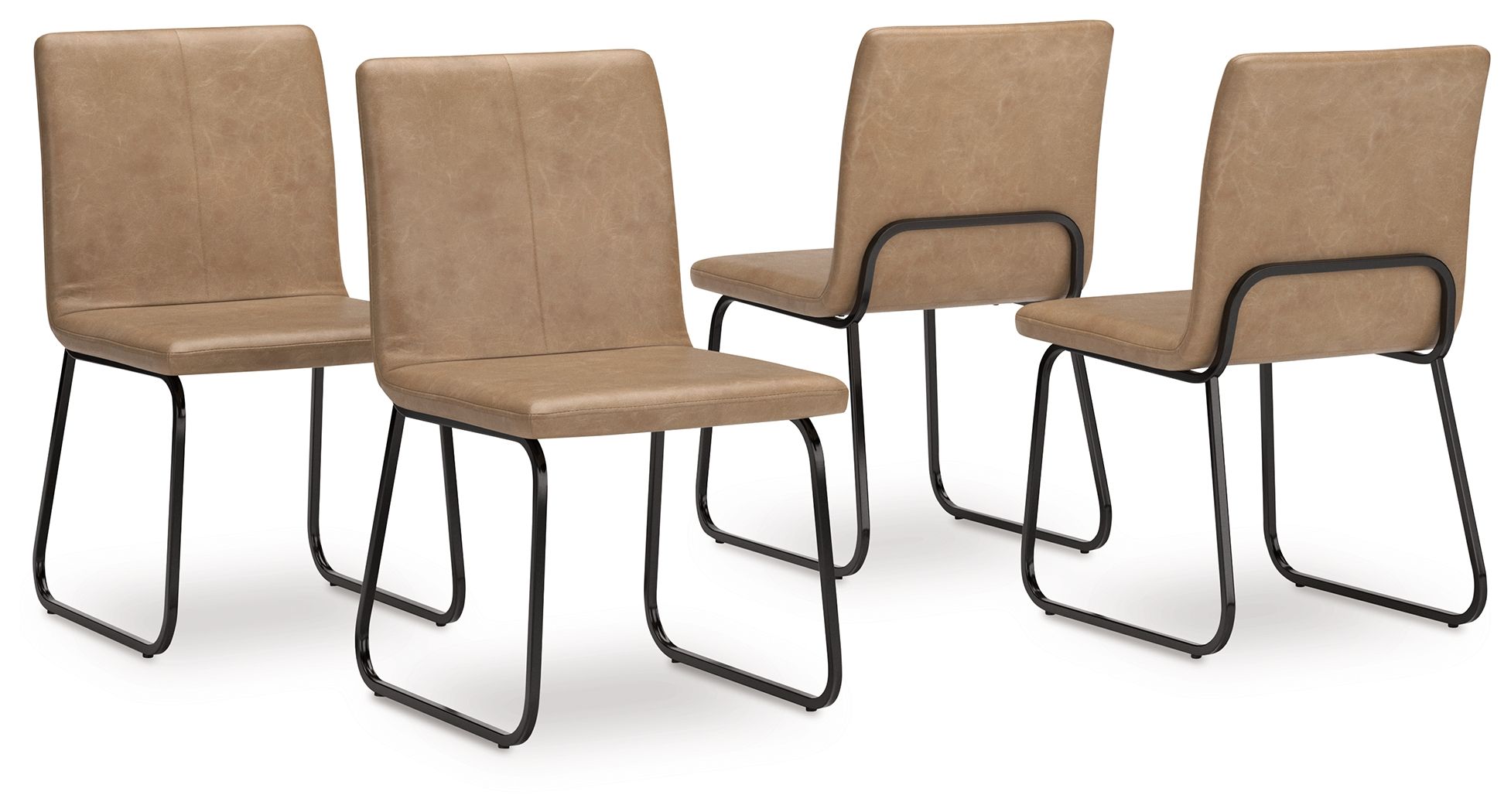 Ashley Furniture Pharwynn - Dining Upholstered Side Chair (Set of 4) - Toast - Image 4