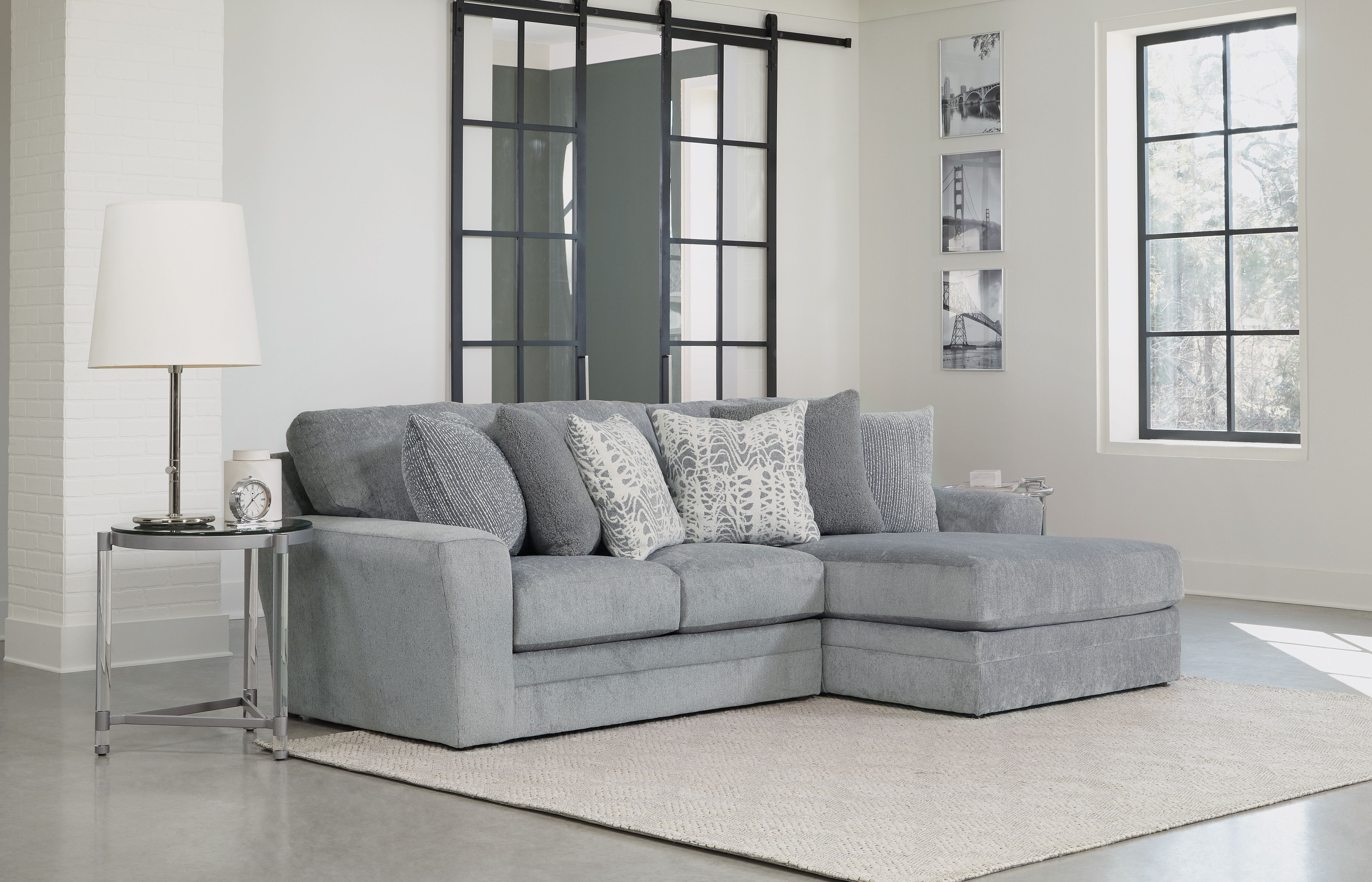 Glacier - 2 Piece Sofa Chaise (LSF Loveseat / RSF Chaise) Image