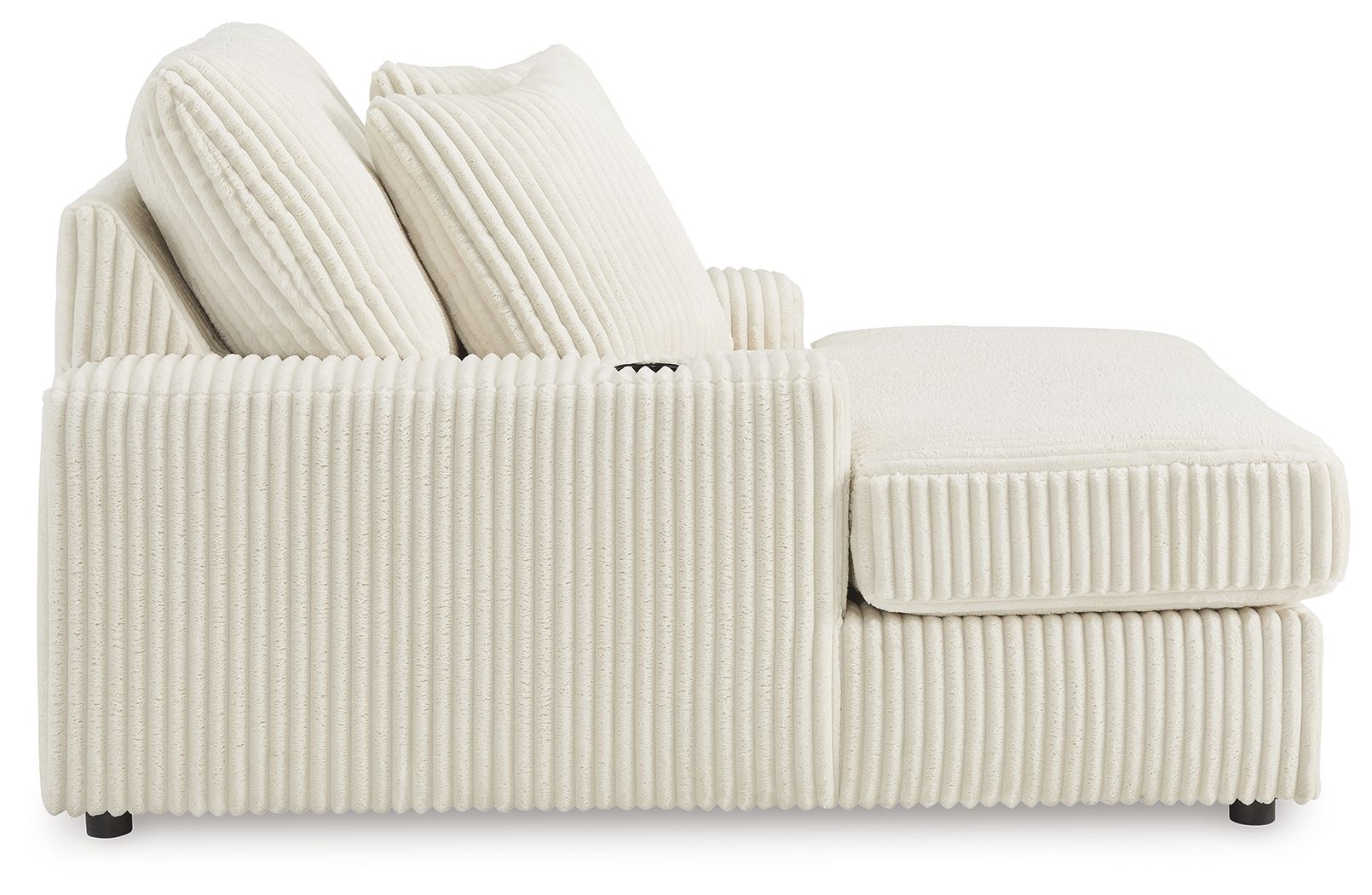 Ashley Furniture Lindyn - Chaise - Ivory - Image 4