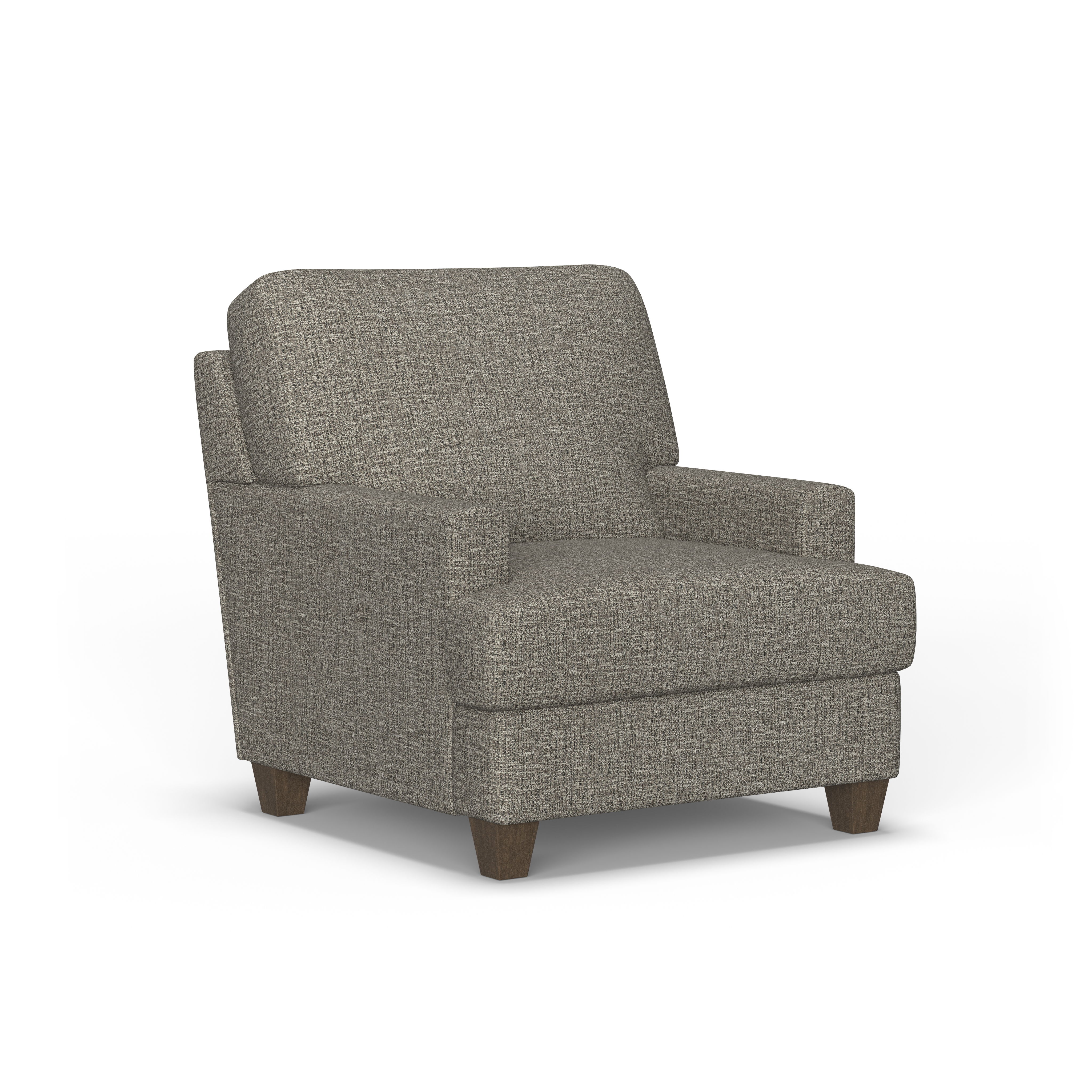 Moxy - Fabric Chair, Straight Track Arms, green, view 3