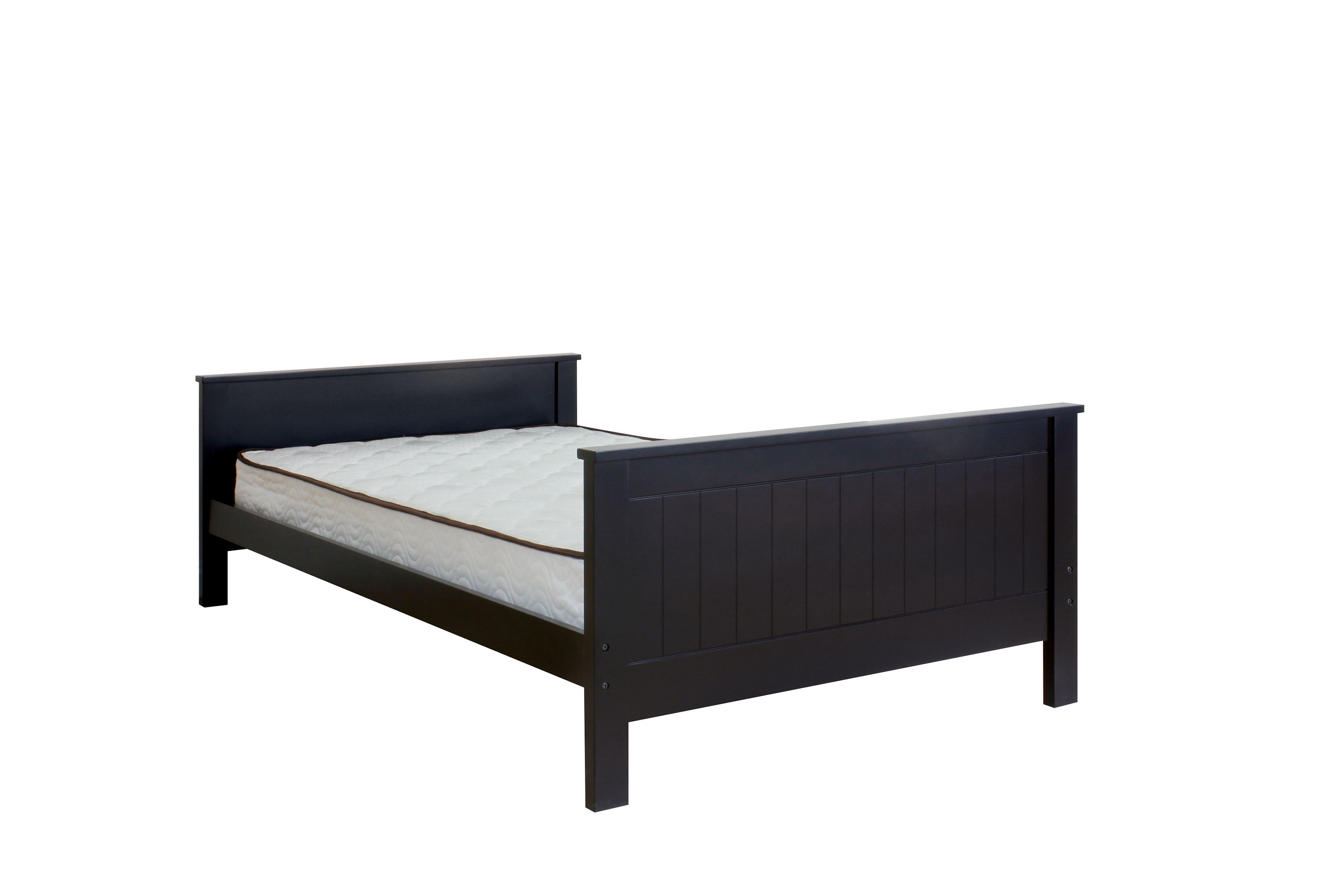 Willoughby - Twin Bed - Black, black, view 2