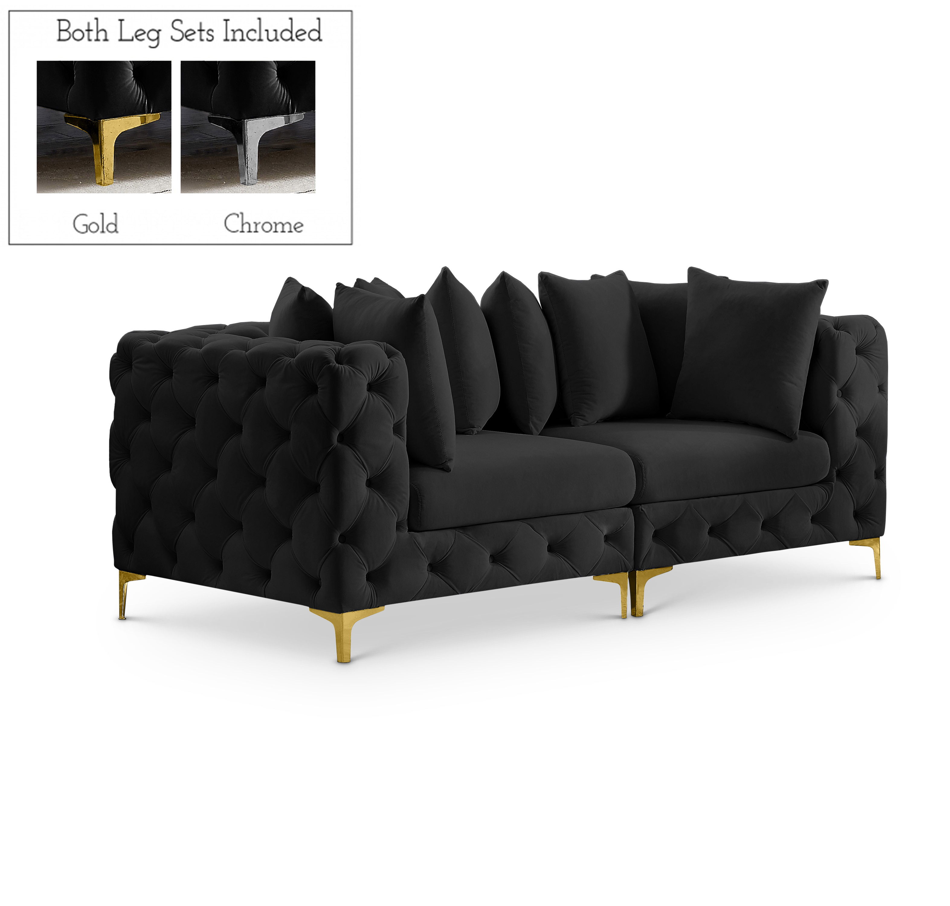 Tremblay - 2 Seat Modular Sofa - Black