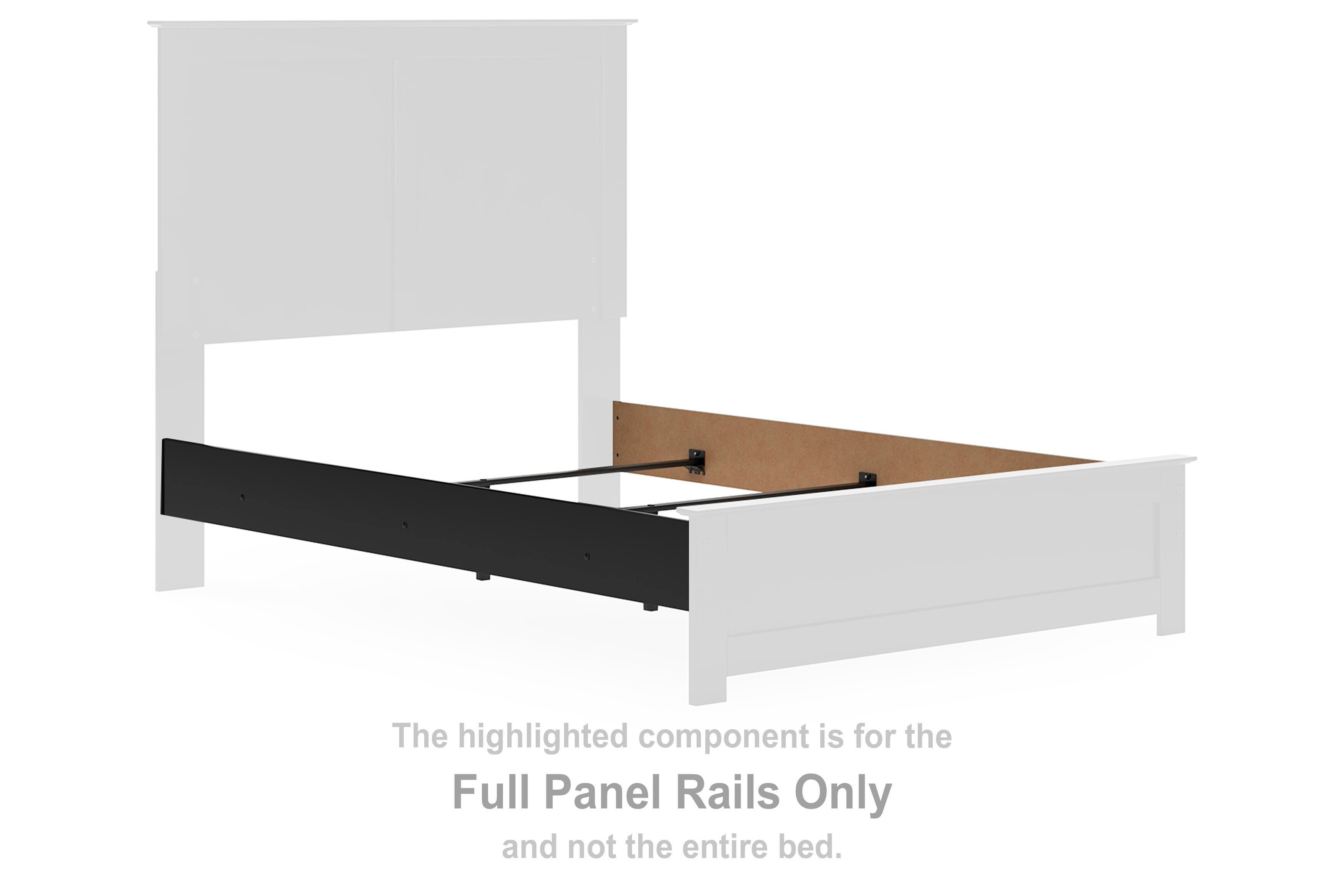 Maribel – Full Panel Rails – Black