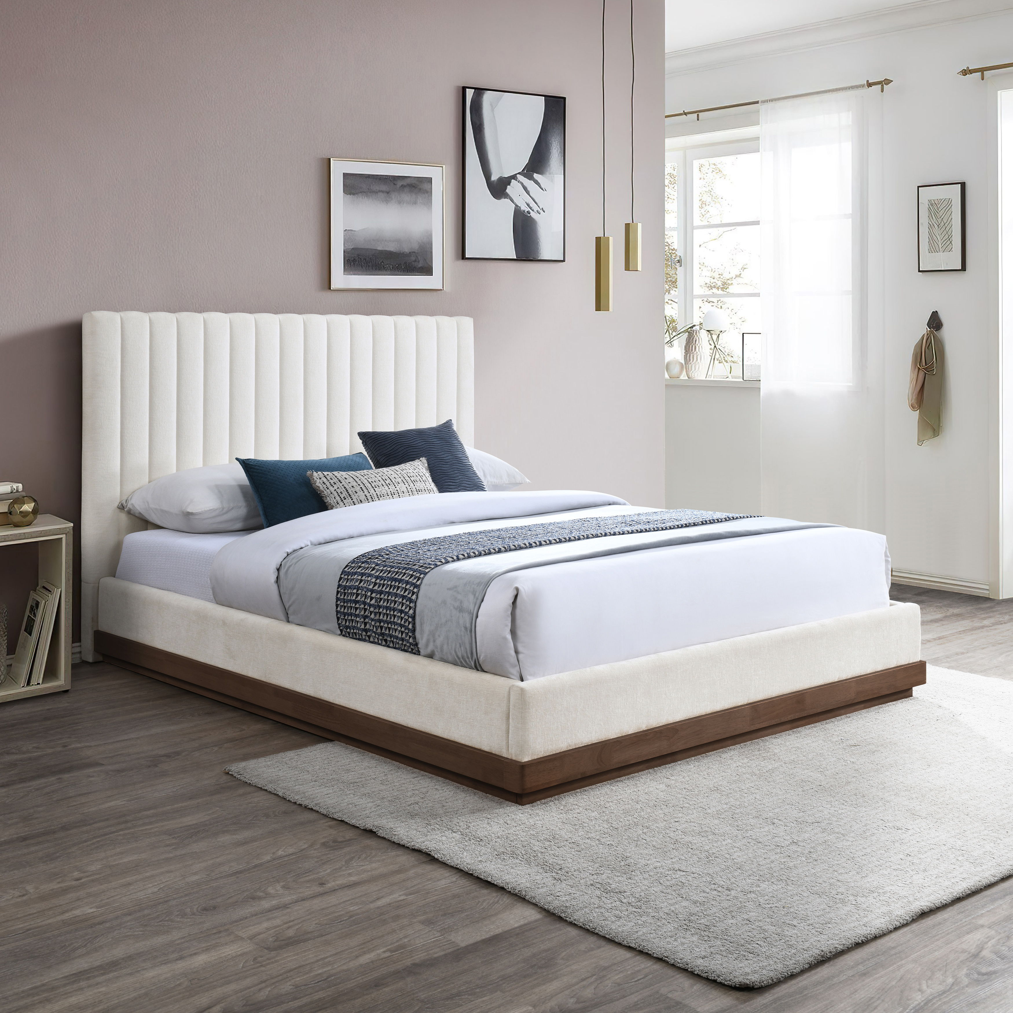 Emmet - Full Bed - Cream