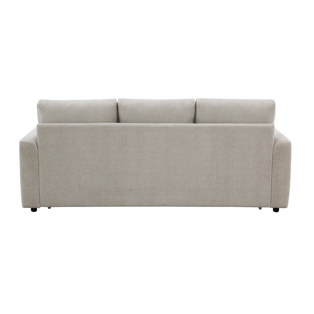 Leira - Sofa With Sleeper - Beige Linen, beige, view 3