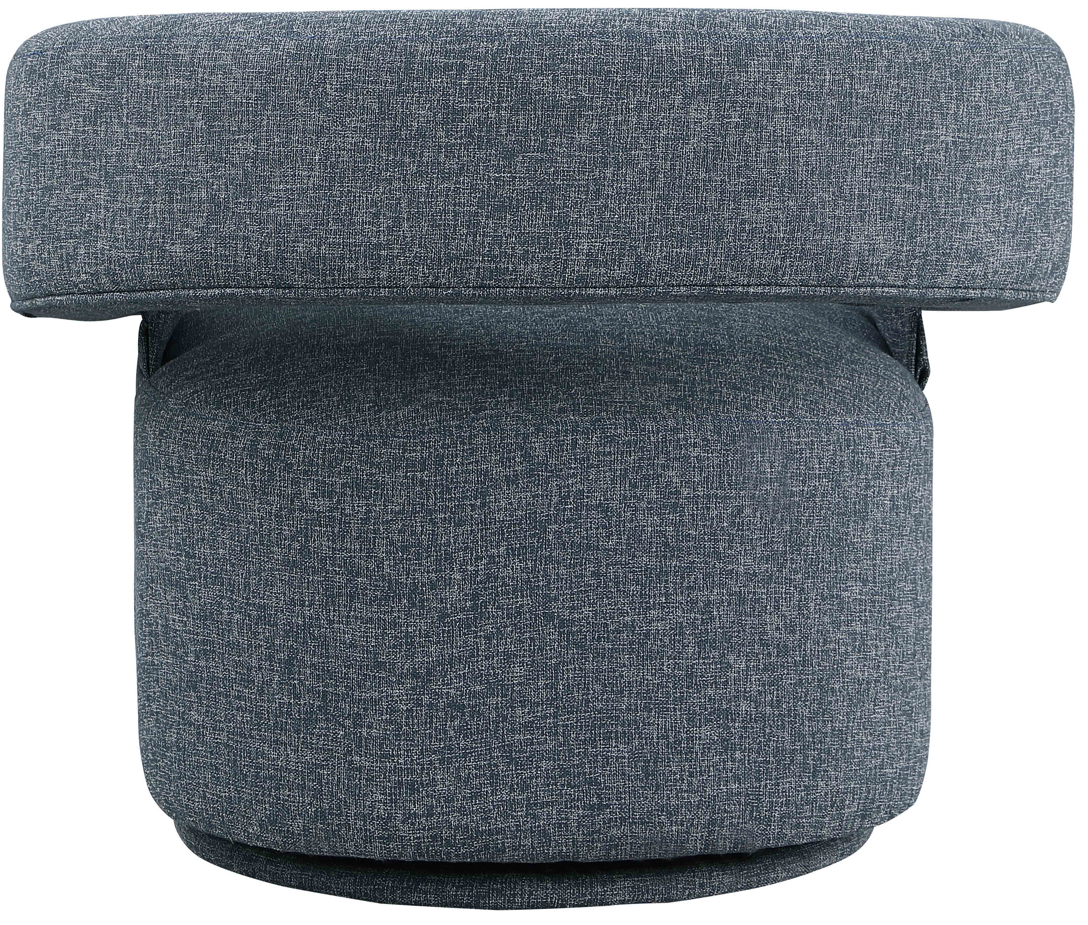 Niya - Swivel Accent Chair - Blue