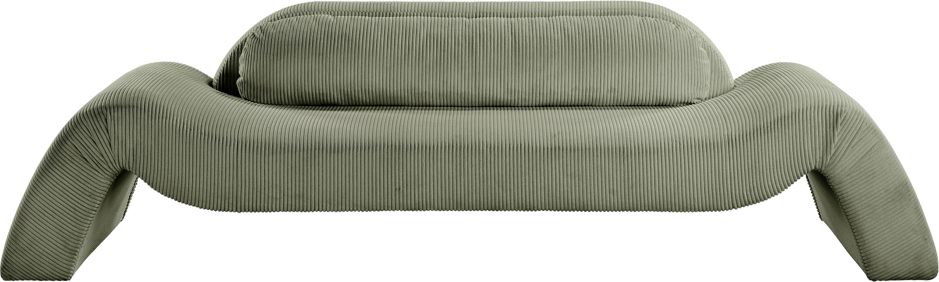 Austin - Corduroy Sofa - Green