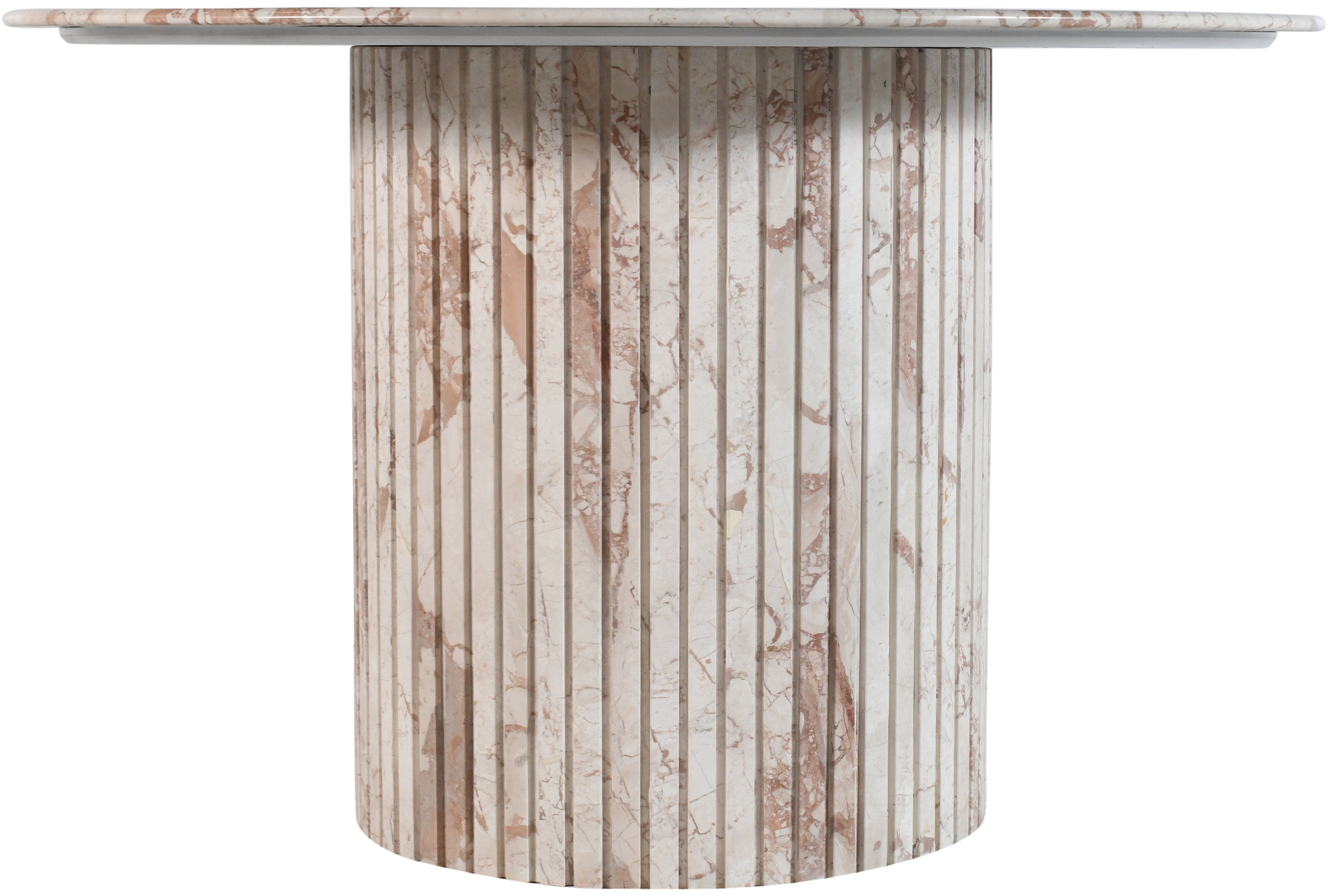 Genoa - Marble 48" Dining Table - Cream