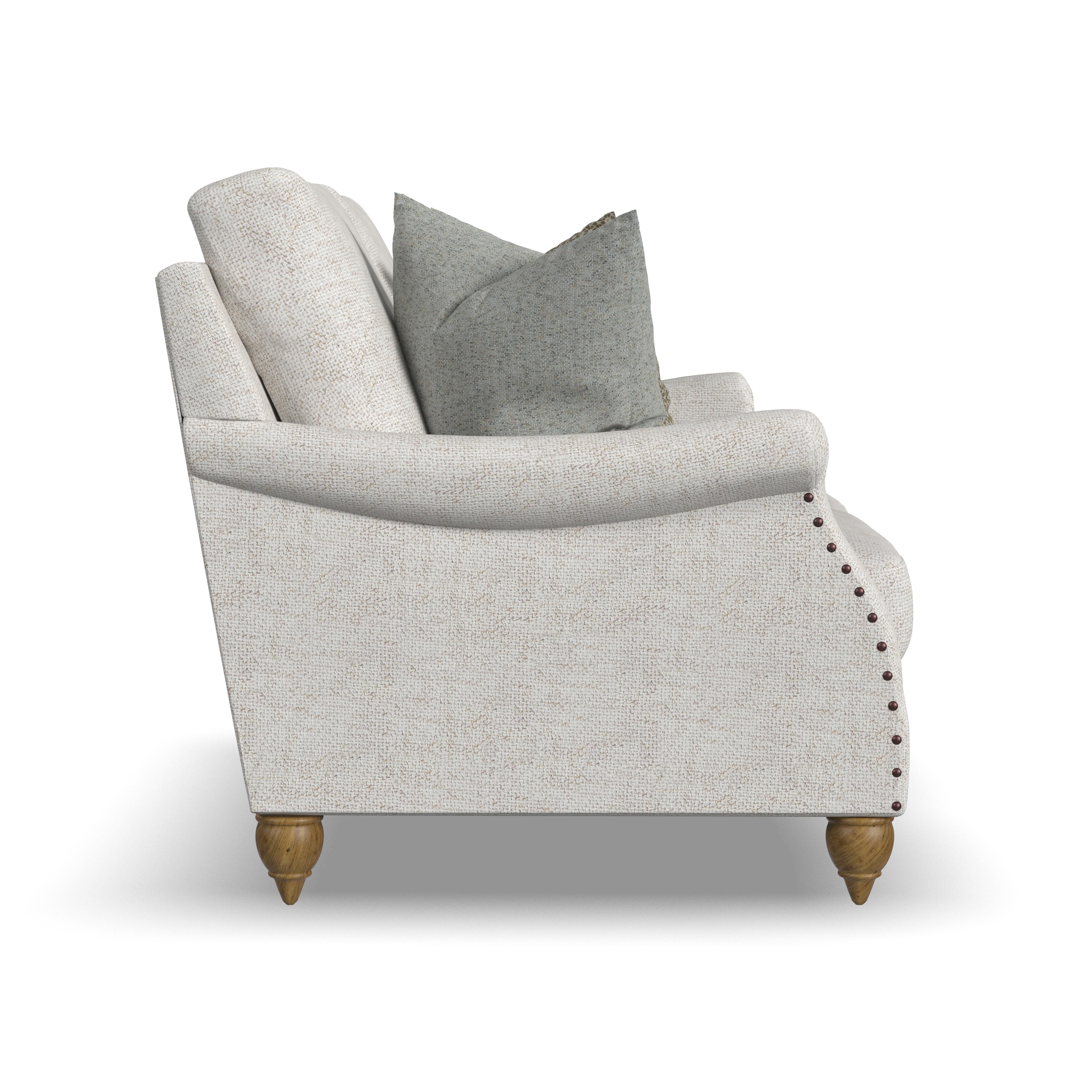 Veda - 60" Loveseat, gray, view 8