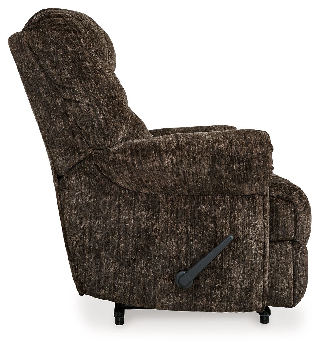 Ashley Furniture Movie Man - Zero Wall Recliner - Chocolate - Image 5