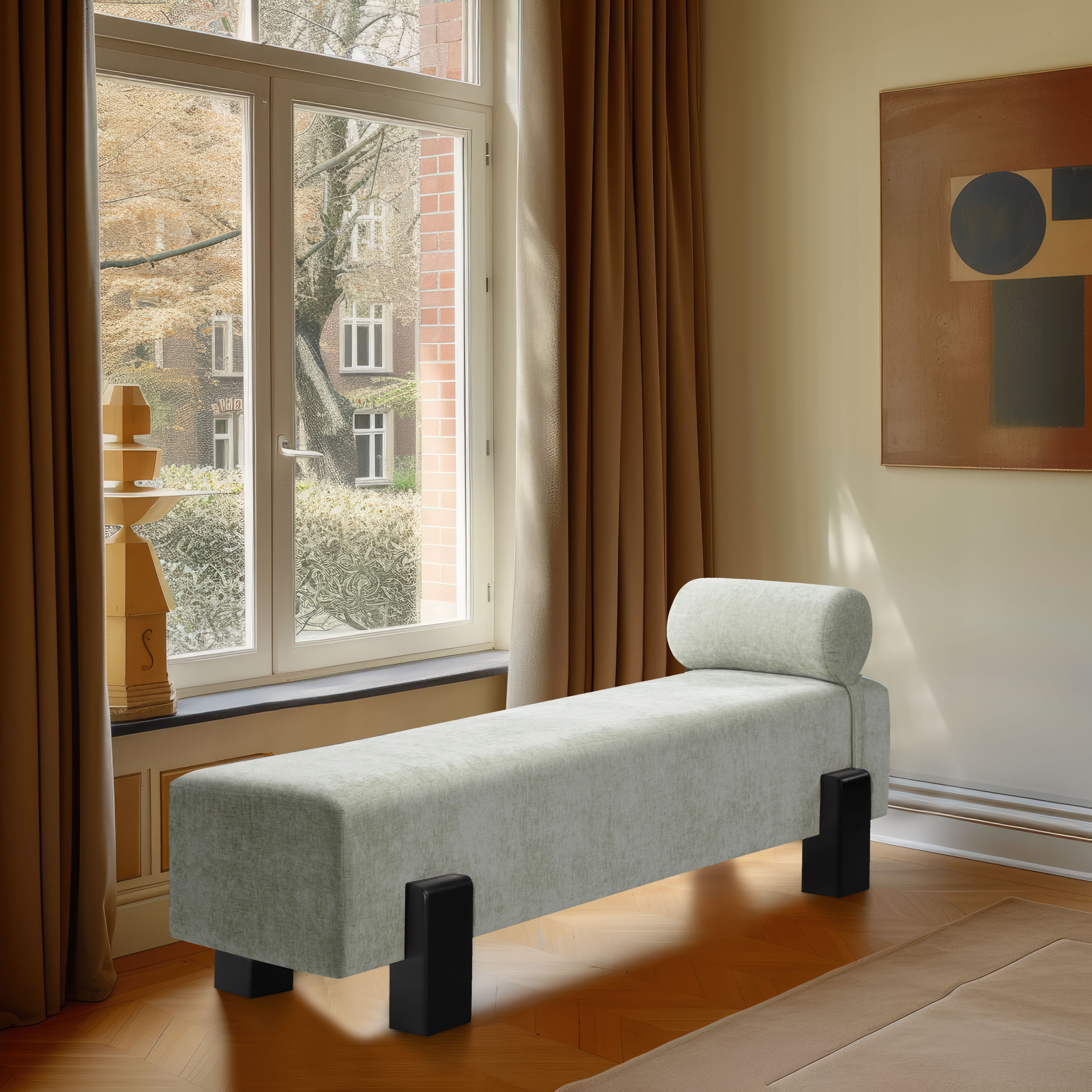 Edison - Bench - Mint Green