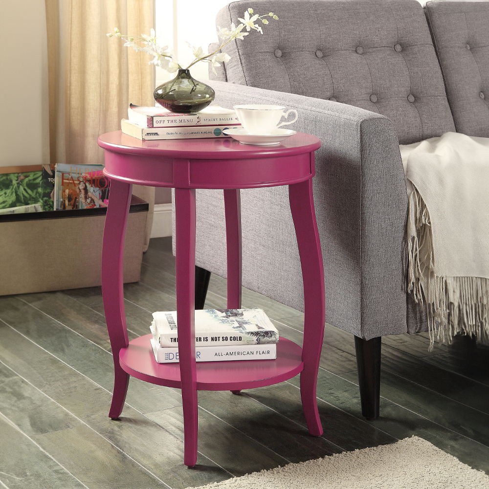 Aberta - Accent Table - Pink Image