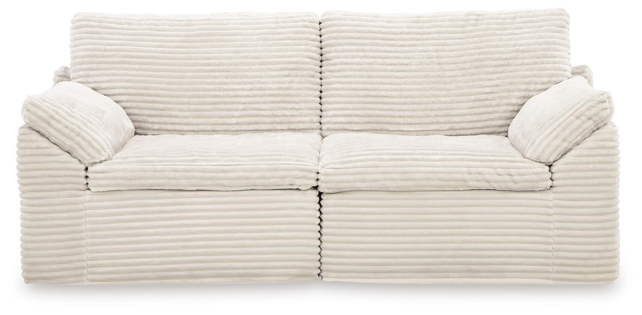 Fannin - LAF / RAF Corner Chair (Set of 2) - Ivory