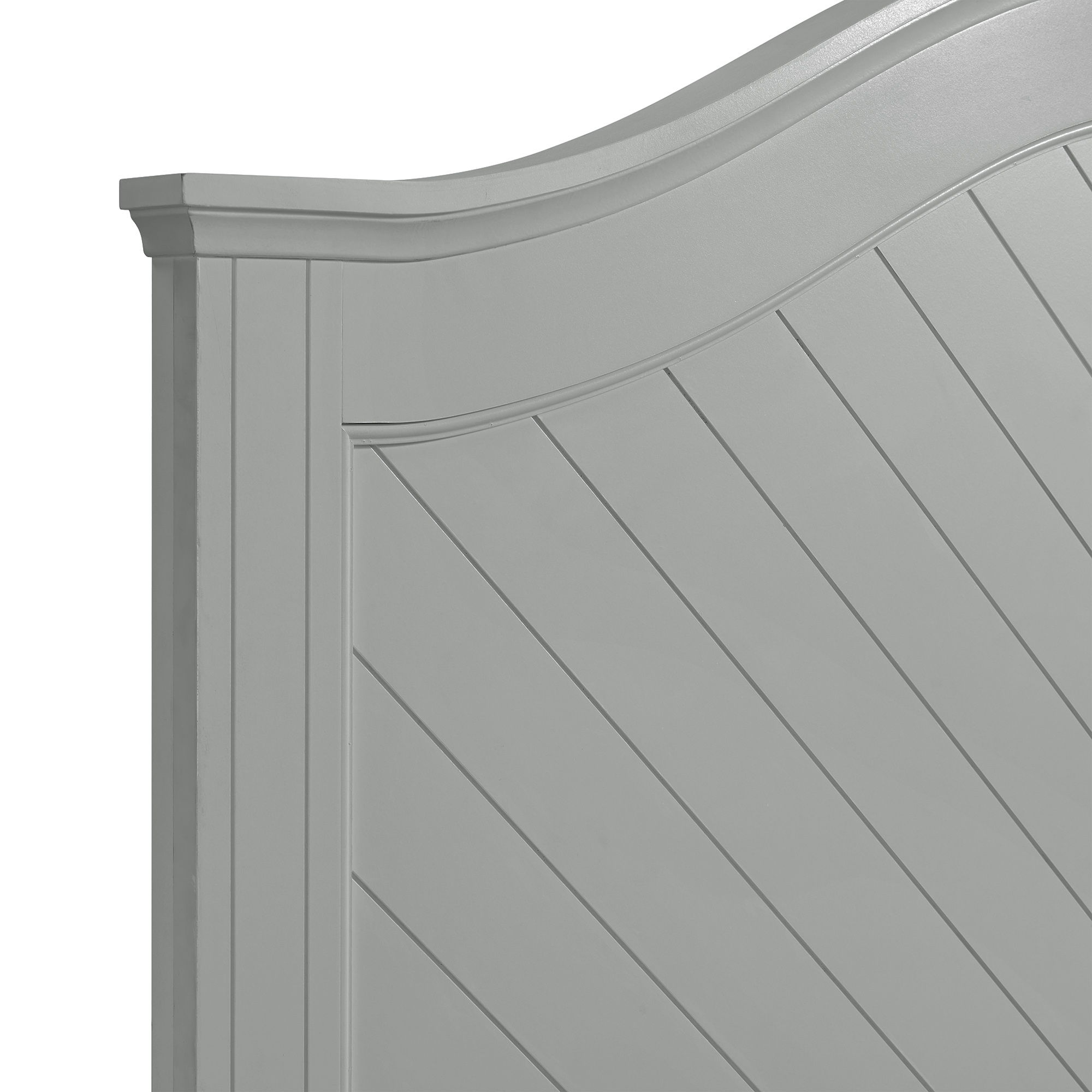 Kona - Twin Panel Bed - Gray