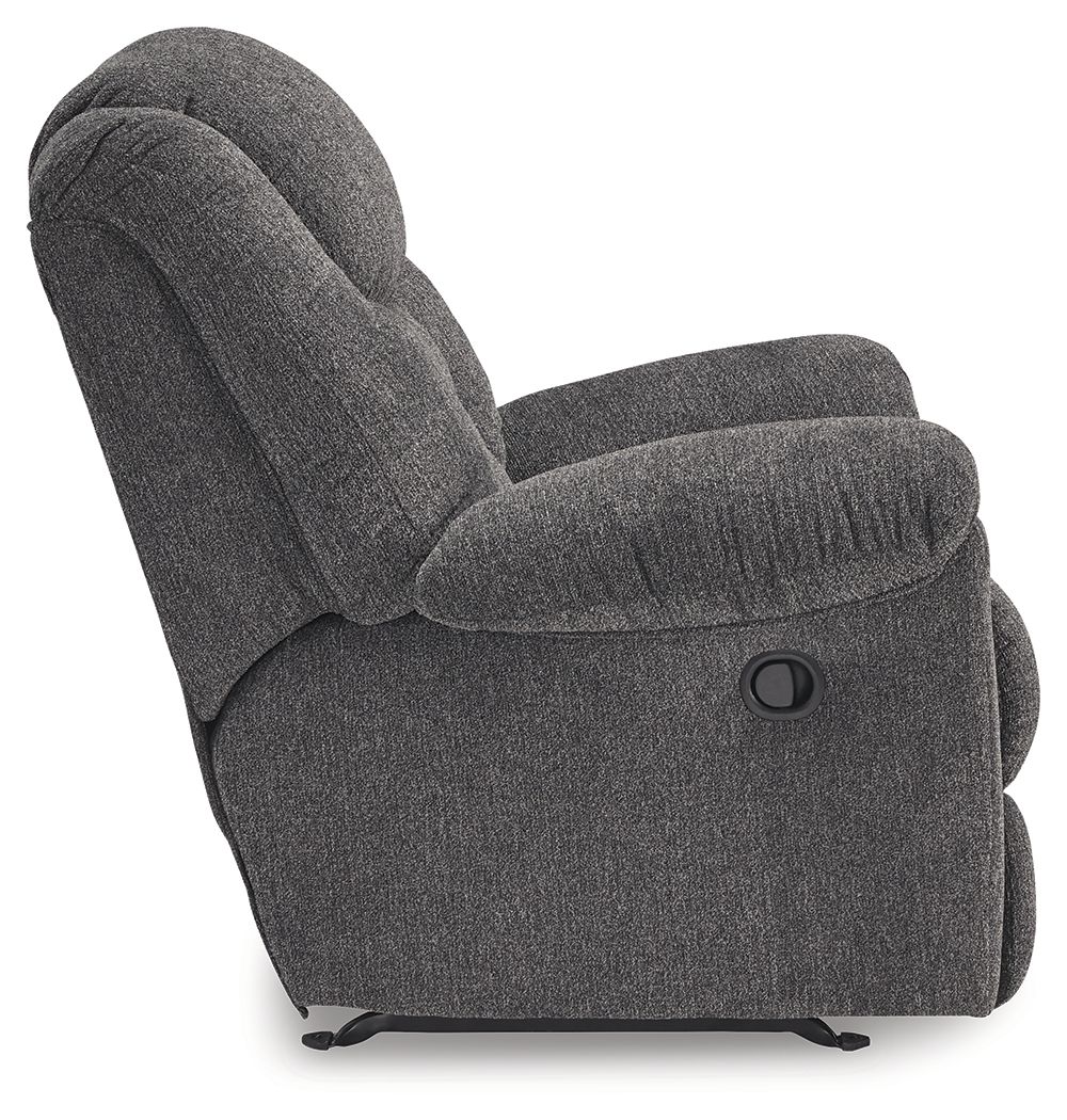 Ashley Furniture Foreside - Rocker Recliner - Charcoal - Image 5