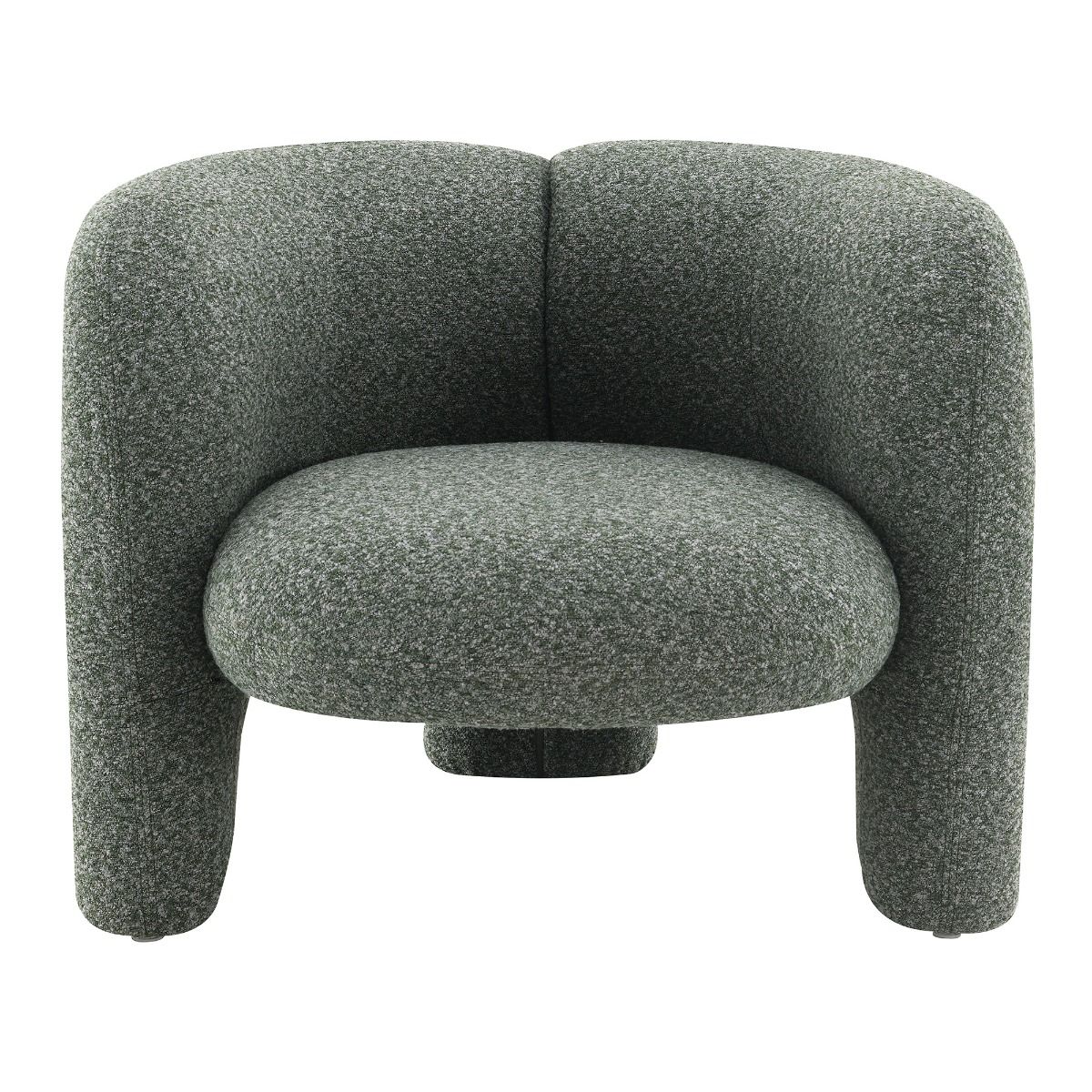 Pemba - Accent Chair - Green Tweed, green, view 3
