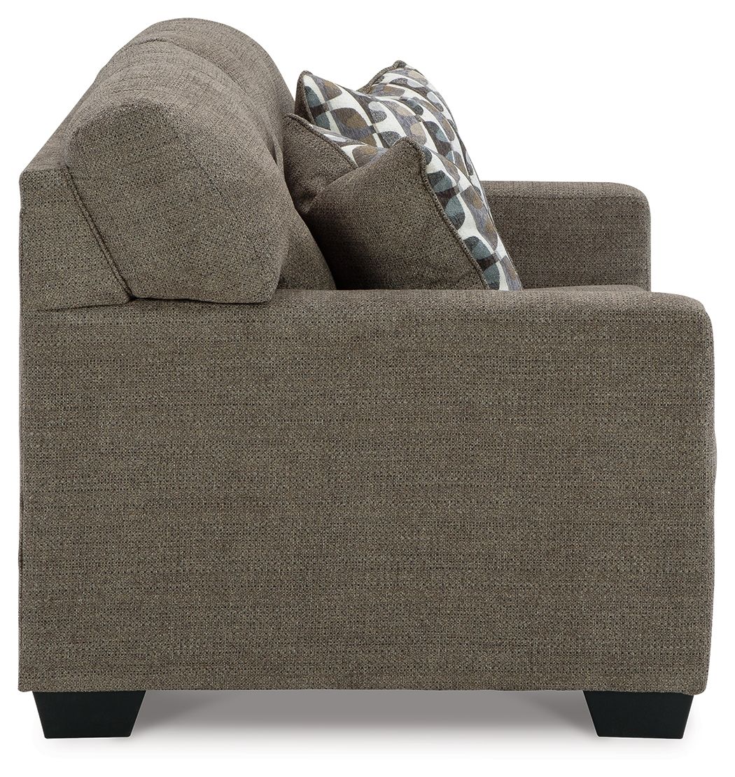 Ashley Furniture Mahoney - Loveseat - Chocolate - Image 4